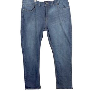 Beverly Hills Polo Club Men Jeans Blue Wash Straight‎ Leg Size 44x30